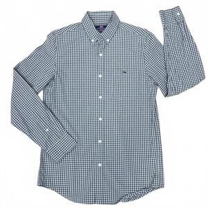 Vineyard Vines Men’s Slim Fit Tucker Shirt M Blue Mint Gingham Button Down